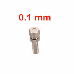 6mm Low-pressure Misting Nozzles 0.1/0.15/0.2/0.3/0.4/0.5/0.6 mm Fine - 0.1mm