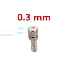 6mm Low-pressure Misting Nozzles 0.1/0.15/0.2/0.3/0.4/0.5/0.6 mm Fine - 0.3mm