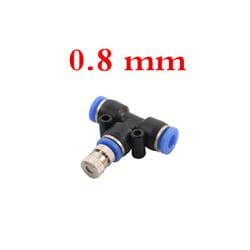 Low Pressure Misting Cooling System Atomizing Nozzles 6mm Slip lock Quick - Nozzles 0.8mm