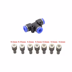 Low Pressure Misting Cooling System Atomizing Nozzles 6mm Slip lock Quick - Nozzles 0.15mm