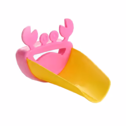 Children Kids Faucet Extender Sink Tap Water Bath Hands Washing Toy for - pink yellow