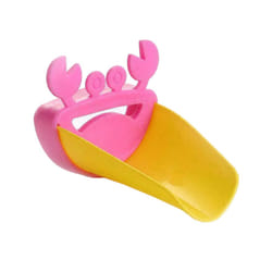 Children Kids Faucet Extender Sink Tap Water Bath Hands Washing Toy for - pink yellow