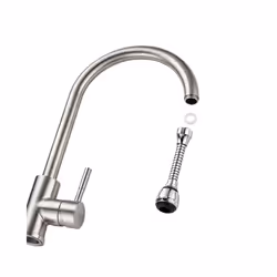 Kitchen Faucet Extenders 360 Degree Adjustment Faucet Extension Tube Bathroom - 1pc, Long