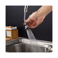 Kitchen Faucet Extenders 360 Degree Adjustment Faucet Extension Tube Bathroom - 1pc, Long