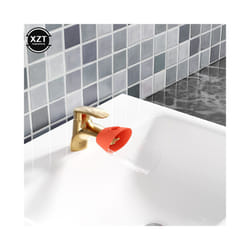 Children's Faucet Extender For Baby Guide Sink Hand Washing Splash Guard - Red