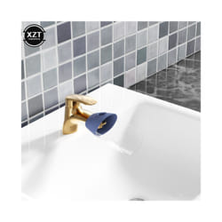 Children's Faucet Extender For Baby Guide Sink Hand Washing Splash Guard - deep blue