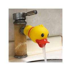Cute Animal Faucet Extender Kids Children Help Washing Hands Sink Water - Duck