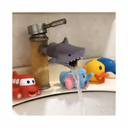 Cute Animal Faucet Extender Kids Children Help Washing Hands Sink Water - Duck