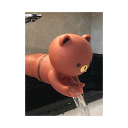 Cute Animal Faucet Extender Kids Children Help Washing Hands Sink Water - Bear