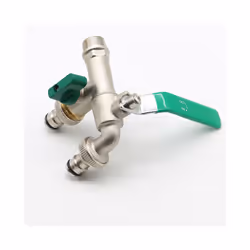 Garden Outdoor Bibcock Faucet DN15 DN20, Anti-freeze, Dual Control Copper - 2 DN20 water inlet