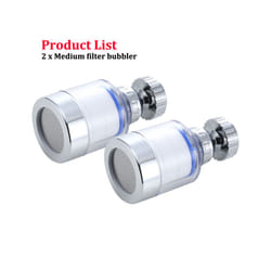 Faucet Filter Element Bubbler Water Filter Purifier For Bathroom Shower - 2pcs filter bubblers