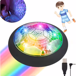 Hover Soccer Ball for Kids Rechargeable W Night Lights