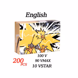 NEW 1996 Years DIY Pokemon English Flash Cards Vstar GX V VMAX EX MEGA - 100pcs English Vmax