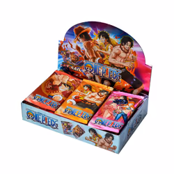 ) Anime One Piece Card English Version Nami Luffy TCG SR Rare Trading Collections - 1 Box(32 Packs