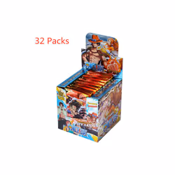 ) Anime One Piece Card English Version Nami Luffy TCG SR Rare Trading Collections - 1 Box(32 Packs