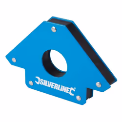 Silverline Powerful Welding Magnet Holds Workpiece 125mm Welding Accessories