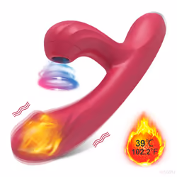 Clit Sucker 2 in 1 Vibrator Dildo for Women G-Spot Clitoris Vacuum Stimulator Heating Dildo  Female Sex Toy Adults Goods - ZD ...