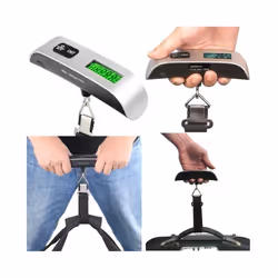 Portable Scale Digital LCD Display 110lb/50kg Electronic Luggage Hanging