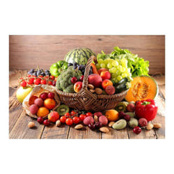 Fine Fruit Vegetable Cooking Supplie HD Posters and Prints Modern Canvas Painting Art Wall Mural Pictures for Dining Living - white, 30x40cm No Frame
