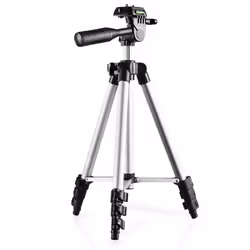 Walimex Travel I, 3 leg(s), Black, Silver, 106 cm, 500 g