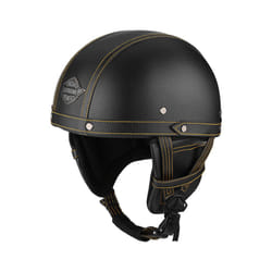 VOSS vintage motorcycle classic helmet retro scooter half helmet with - L, 18