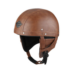 VOSS vintage motorcycle classic helmet retro scooter half helmet with - L, 16