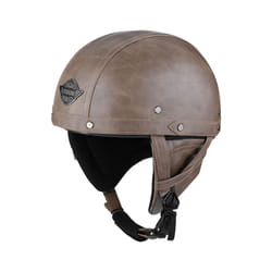 VOSS vintage motorcycle classic helmet retro scooter half helmet with - L, 23