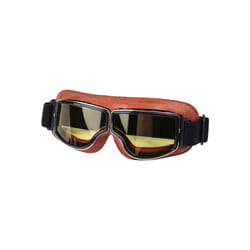 Motorcycle Helmet Goggles Retro Foldable Motorcycle Glasses Windproof - Yellow Lens 2
