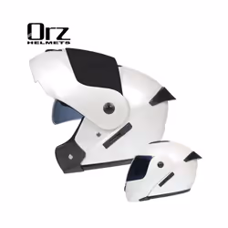 ORZ-161 Modular Flip Motorcycle Helmet Motocicleta Casco Double Sunshade - M, 8C