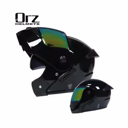 ORZ-161 Modular Flip Motorcycle Helmet Motocicleta Casco Double Sunshade - L, 4A