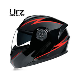 ORZ-161 Modular Flip Motorcycle Helmet Motocicleta Casco Double Sunshade - L, 4C