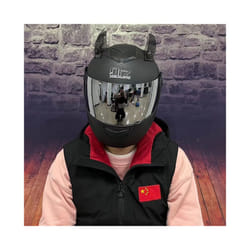 ORZ-161 Modular Flip Motorcycle Helmet Motocicleta Casco Double Sunshade - M, D1