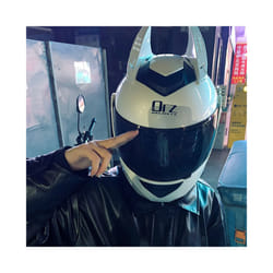 ORZ-161 Modular Flip Motorcycle Helmet Motocicleta Casco Double Sunshade - M, D4