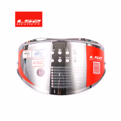 LS2 Valiant helmet visor smoke rainbow silver lens shield only for LS2 - FF399 silver
