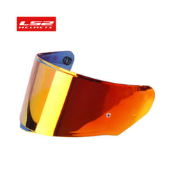 LS2 ff328 helmet visor suitable for LS2 FF800 FF320 FF353 model transparent - gold