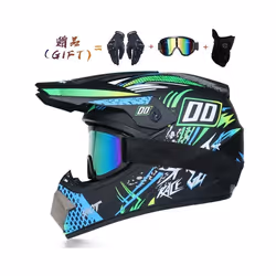 New off-road motorcycle helmet men and women motocross helmet full face - xL, 34