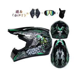 New off-road motorcycle helmet men and women motocross helmet full face - S, 35
