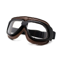 Nordson Motorcycle Goggles Helmet Motorcycle Goggle Glass Vintage Pilot - White Goggles