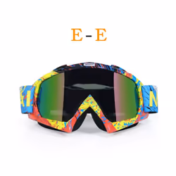 Motocross Goggles MX Off Road Helmets Goggles Ski Sport Gafas for Motorcycle - E1