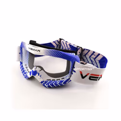 Childen Motorcycle Goggles Clear Kids MX MTB Off-Road Dirt Kid Bike Goggles - Yellow