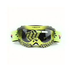 Vemar Motorcycle Glasses Kids Child Motorbike Racing Goggles MX MTB Off-Road - Yellow