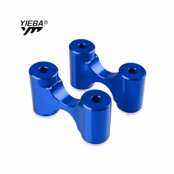 Motorcycle Accessories CNC Aluminum Rear Footrests Extension Foot Rests - blue
