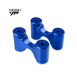 Motorcycle Accessories CNC Aluminum  Rear Footrests Extension Foot Rests - blue