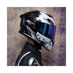 DOT Approved Safety Motorcycle Helmets Full Face Dual Lens Racing Helmet - xL, 21