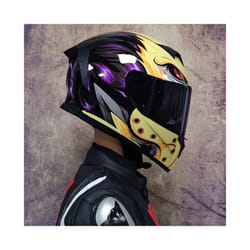 DOT Approved Safety Motorcycle Helmets Full Face Dual Lens Racing Helmet - xL, 20