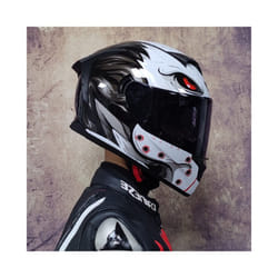 DOT Approved Safety Motorcycle Helmets Full Face Dual Lens Racing Helmet - xL, 23