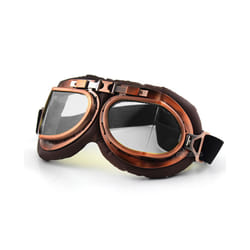 Dustproof Motorcycle Glasses Women Men Transparent Lenses Helmet Glasses - Transparent Lenses