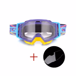 So Amazing Motocross Goggles Helmet Glasses + Clear Lens for Motorcycle - Model 16