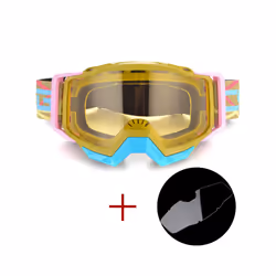 So Amazing Motocross Goggles Helmet Glasses + Clear Lens for Motorcycle - Model 15