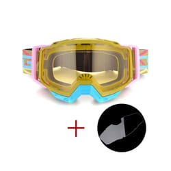 So Amazing Motocross Goggles Helmet Glasses + Clear Lens for Motorcycle - Model 15